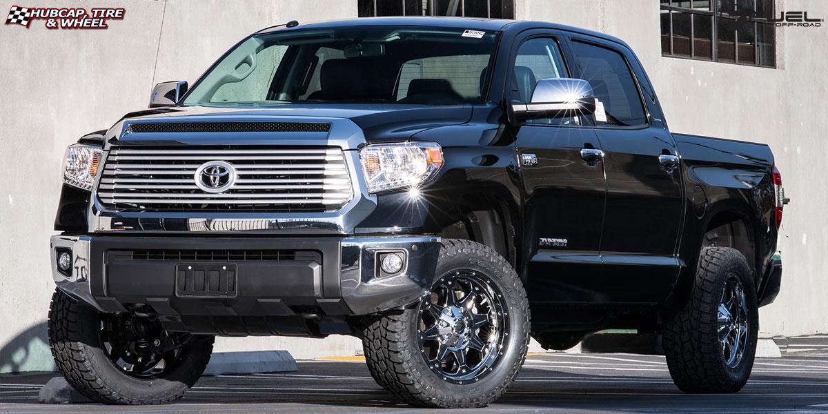 vehicle gallery/toyota tundra fuel boost d533 20X9  PVD Chrome wheels and rims