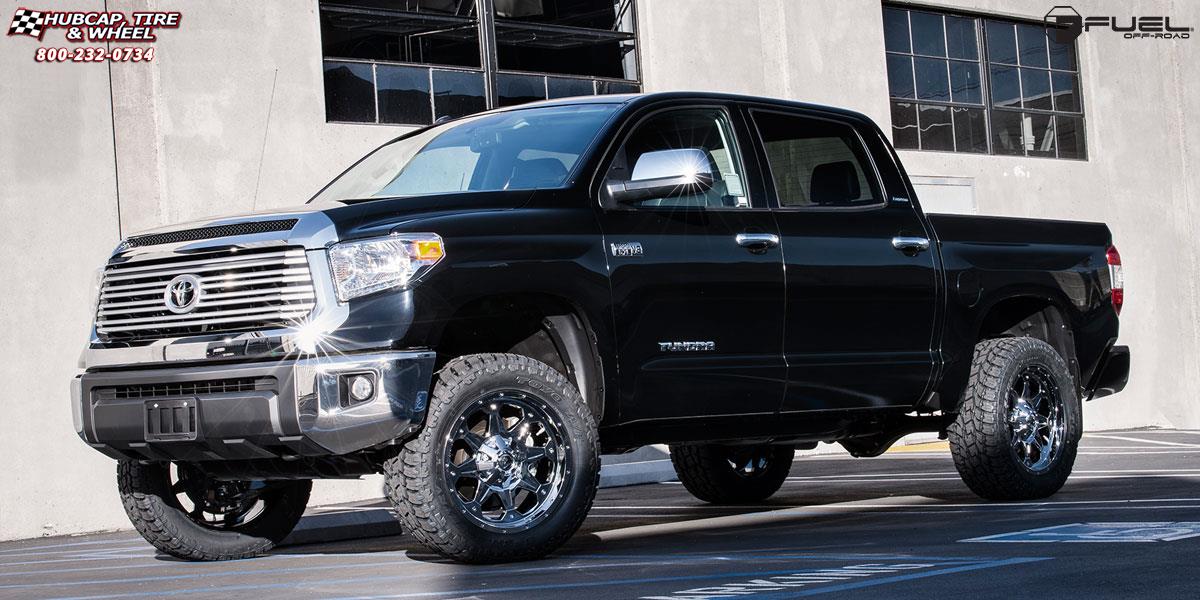 vehicle gallery/toyota tundra fuel boost d533 20X9  PVD Chrome wheels and rims