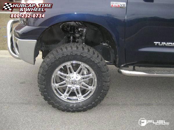 vehicle gallery/toyota tundra fuel hostage d530 0X0  Chrome wheels and rims