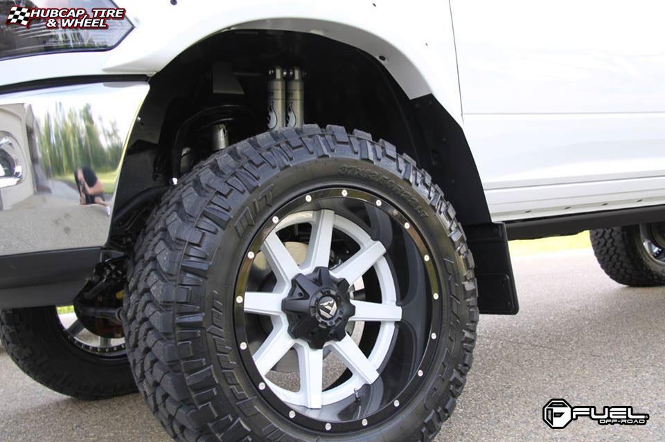 vehicle gallery/dodge ram fuel maverick d262 0X0  Black & Milled wheels and rims