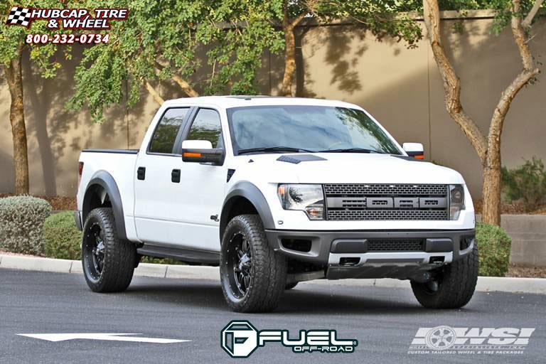 vehicle gallery/ford f 150 fuel hostage d531 0X0  Matte Black wheels and rims