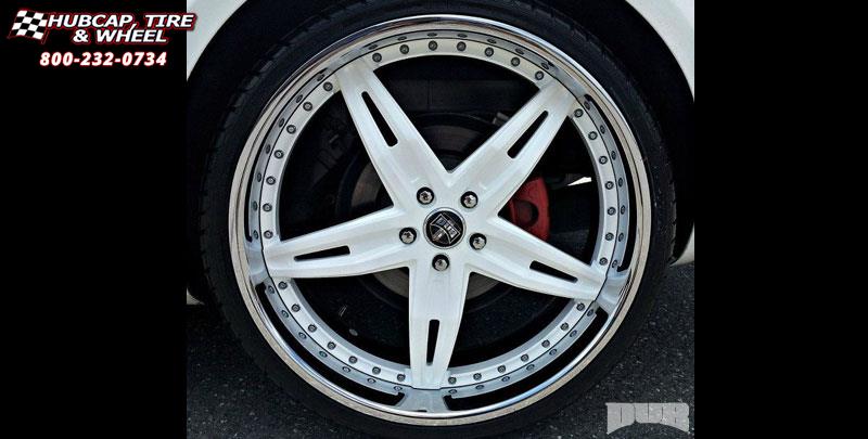 vehicle gallery/chevrolet camaro dub x14 insurrection 24X9  Black & Milled w/Red Lip Stripe wheels and rims