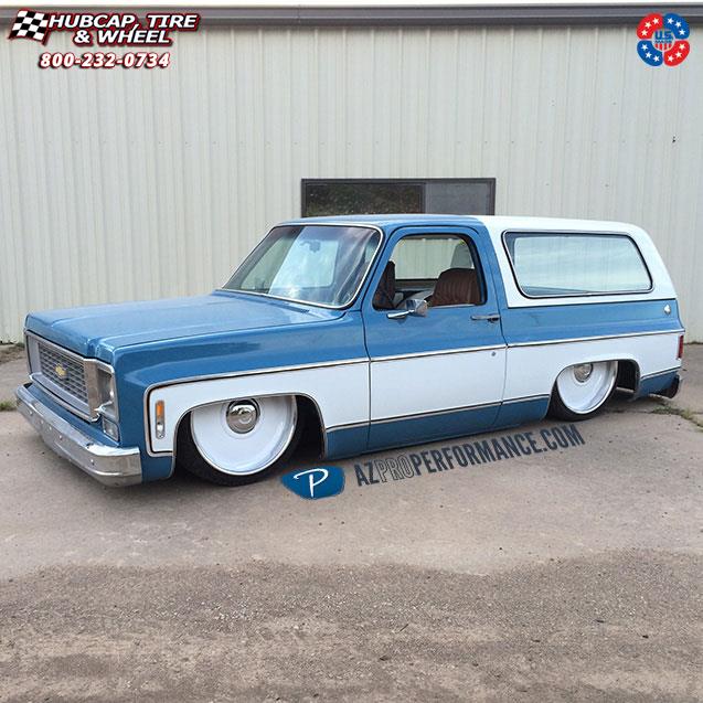 vehicle gallery/chevrolet blazer us mags plain jane u601 24X9  Gloss Grey wheels and rims