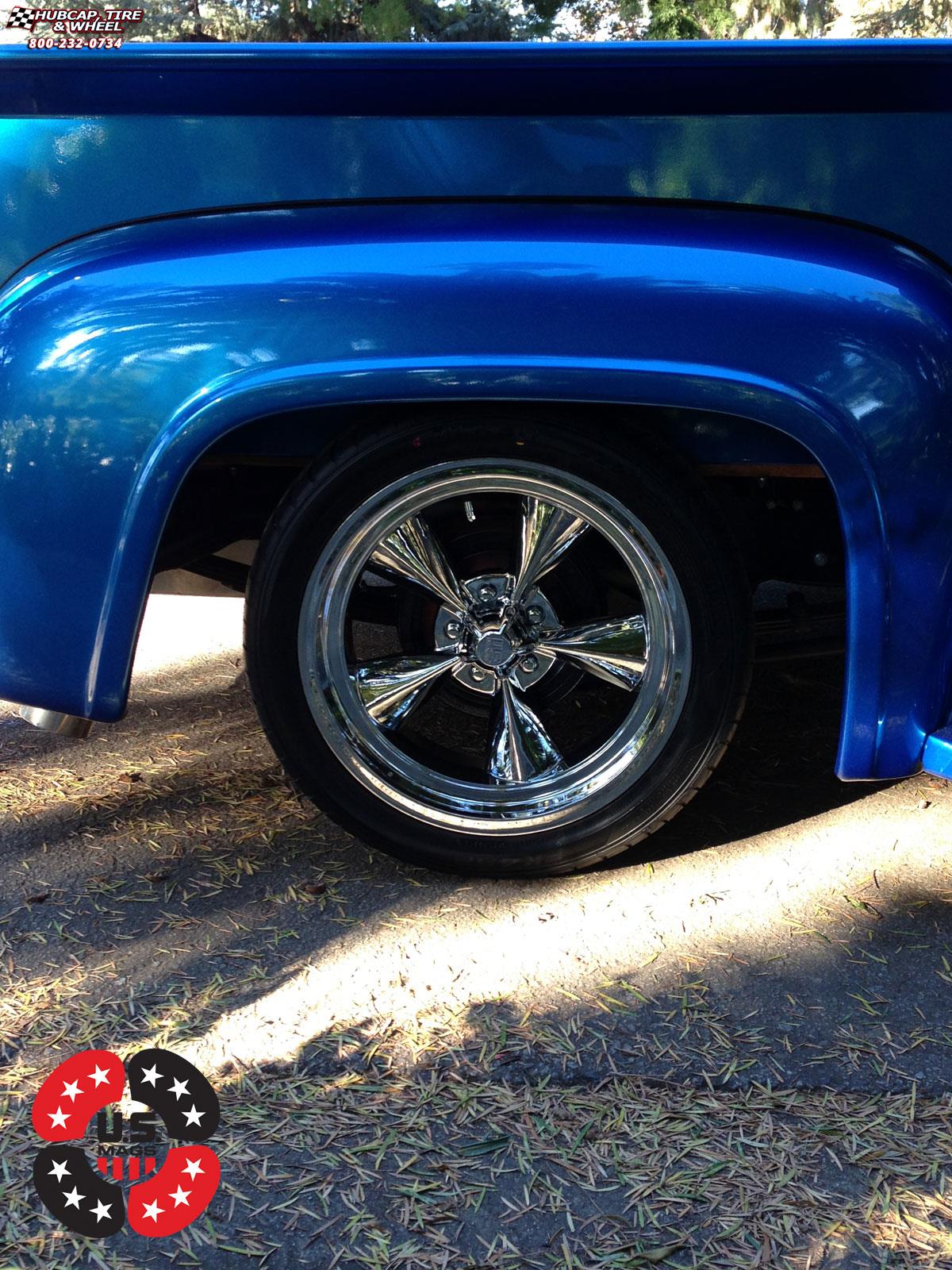 vehicle gallery/ford f 100 us mags standard u106 18X8  Chrome wheels and rims