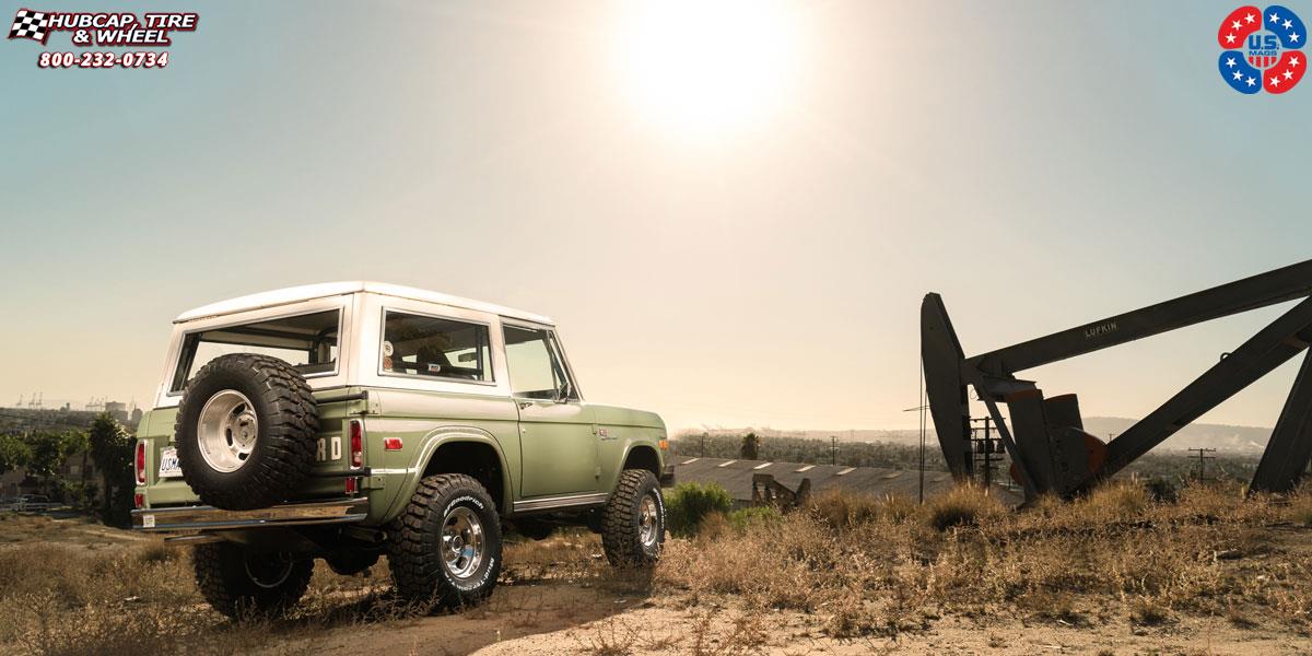 vehicle gallery/ford bronco us mags indy u101 truck 15X8  Polished wheels and rims