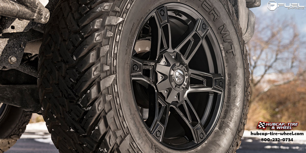 vehicle gallery/jeep wranger fuel dakar d624 20x9  Matte Black wheels and rims
