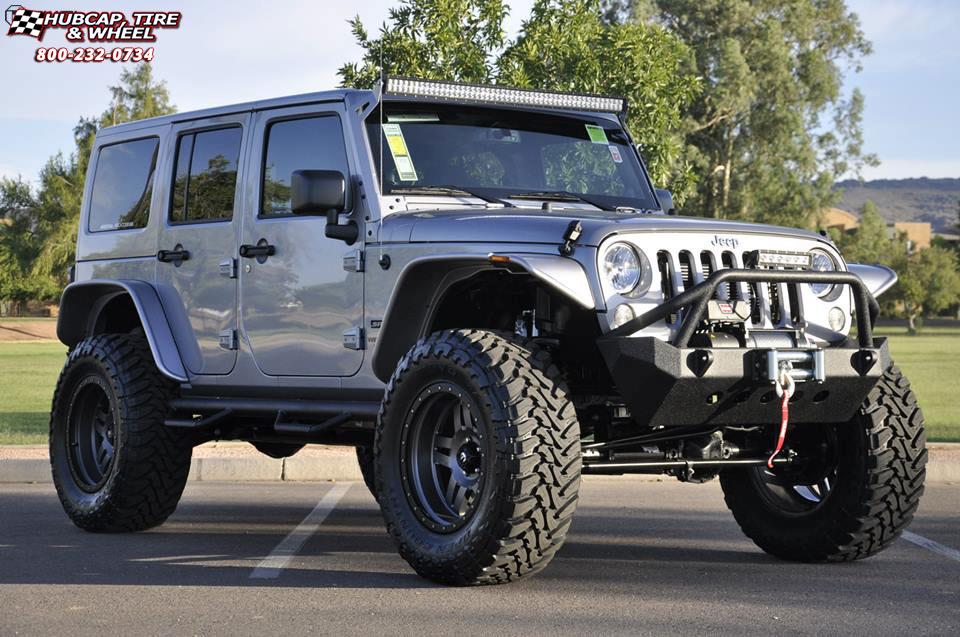 vehicle gallery/jeep wrangler fuel anza d558 20X10   wheels and rims