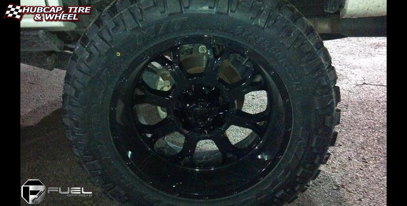 vehicle gallery/gmc yukon fuel krank d517 0X0  Matte Black & Milled wheels and rims