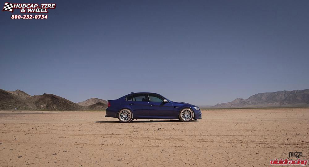 vehicle gallery/bmw m3 e90 supercharged niche geneva 20x9  Brushed Face | Hi Luster Polished Windows | Brushed Gold Tint wheels and rims