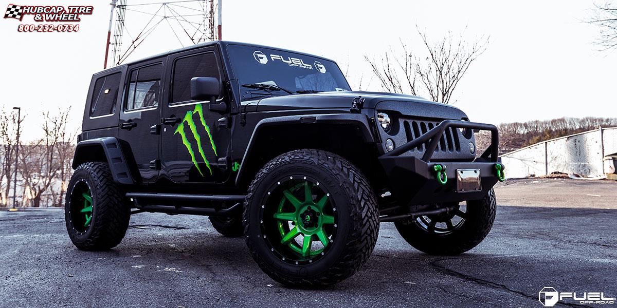 vehicle gallery/jeep wrangler fuel rampage d238 20X12   wheels and rims