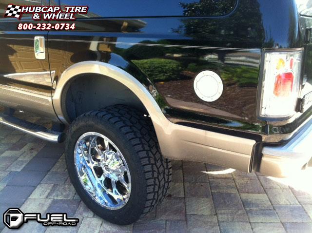 vehicle gallery/ford excursion fuel krank d516 0X0  Chrome wheels and rims