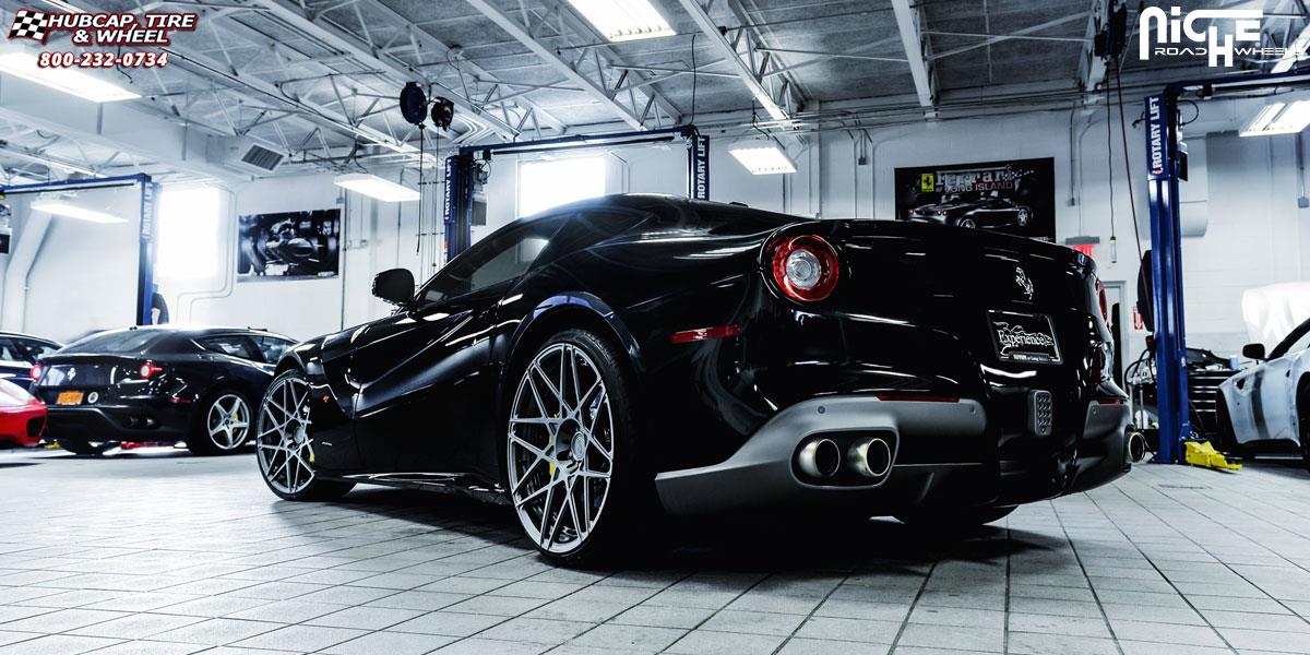 vehicle gallery/ferrari f12 niche alpine 21x9  Anthracite wheels and rims