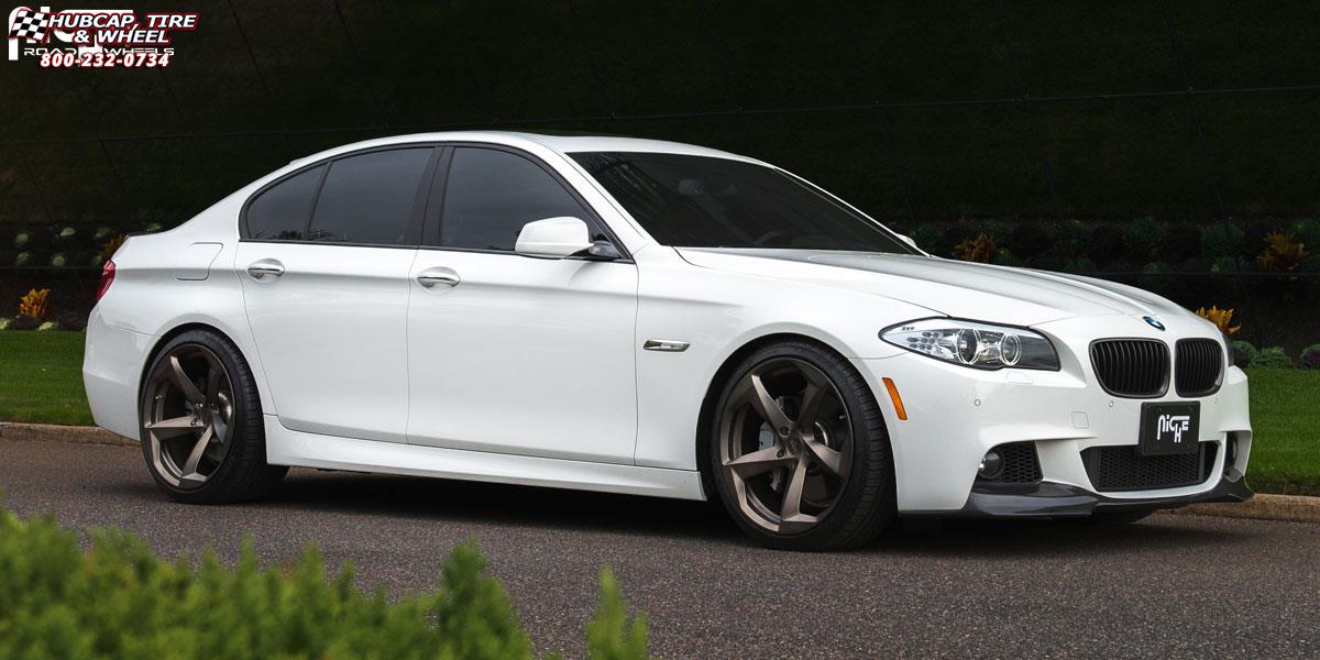 vehicle gallery/bmw 550 m sport niche dtm 20x9  hi polish transparent matte black wheels and rims