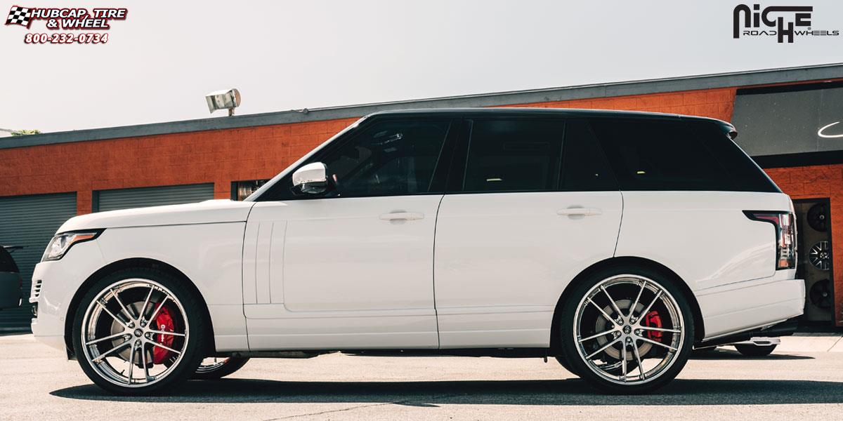vehicle gallery/land rover range rover niche enyo 24x10  Brushed windows w/ hi luster polished face | hi luster polished lip wheels and rims