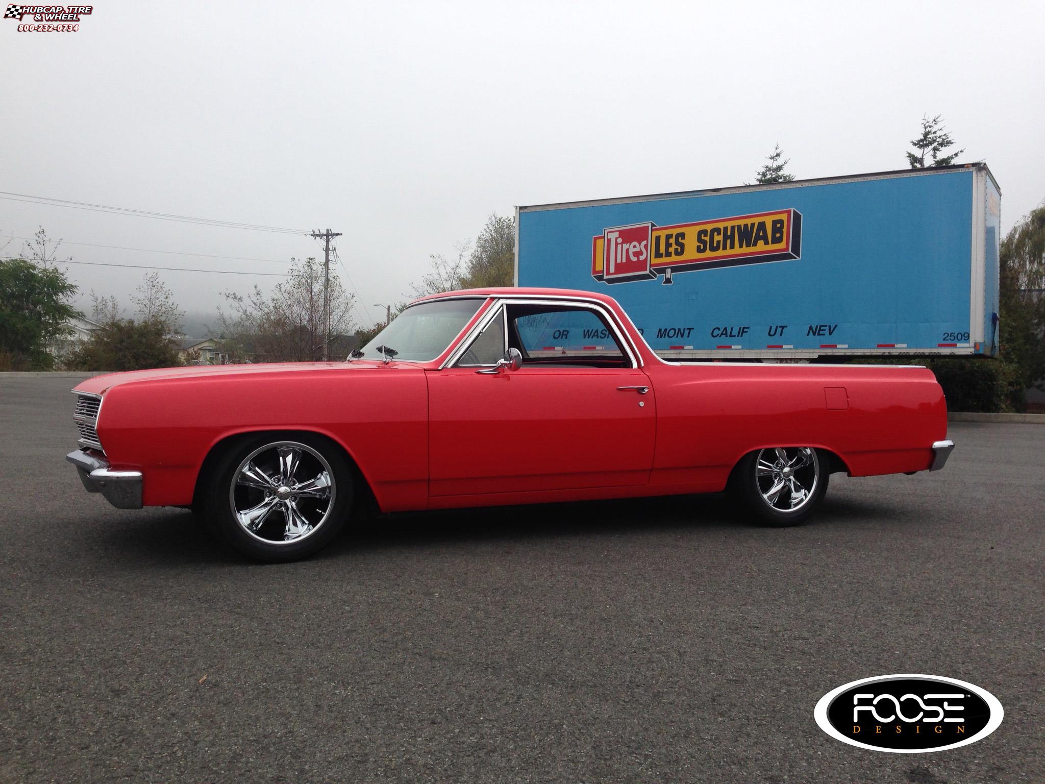 vehicle gallery/1965 chevrolet el camino foose legend f105 17X0  Chrome wheels and rims