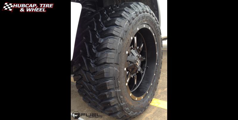 vehicle gallery/ford f 150 fuel krank d517 0X0  Matte Black & Milled wheels and rims