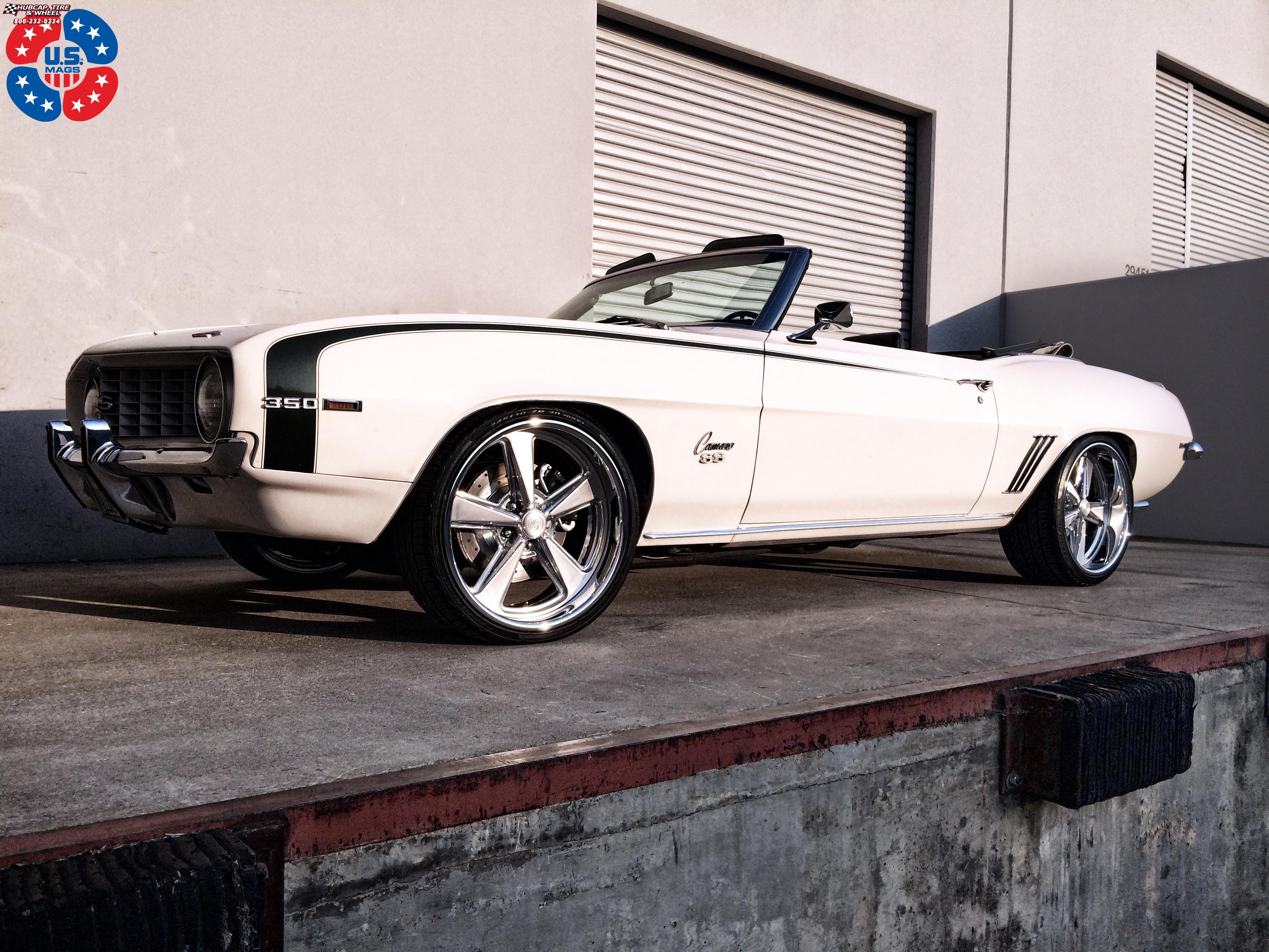 vehicle gallery/chevrolet camaro us mags bandit u418 20X9  Polished wheels and rims