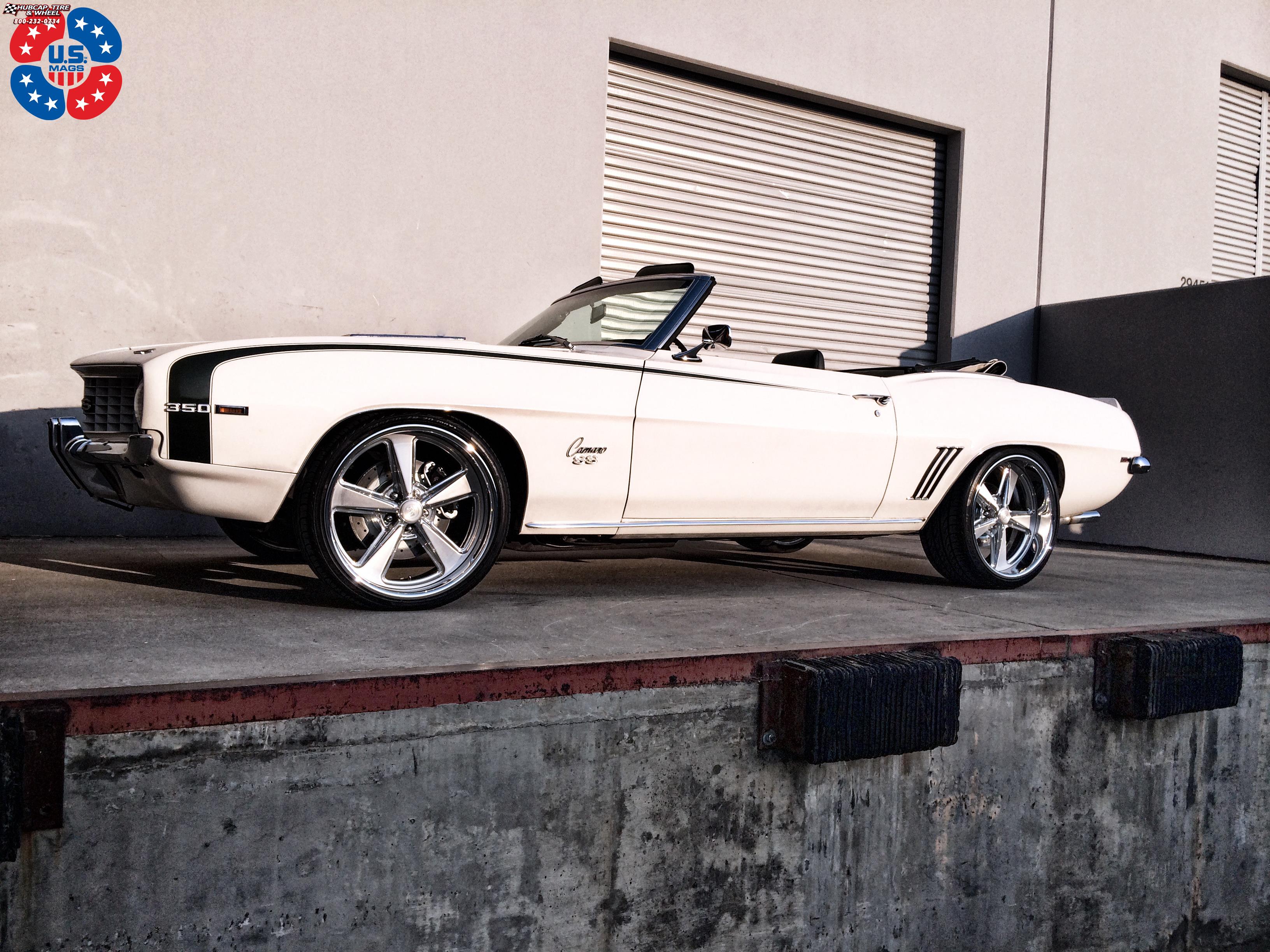 vehicle gallery/chevrolet camaro us mags bandit u418 20X9  Polished wheels and rims