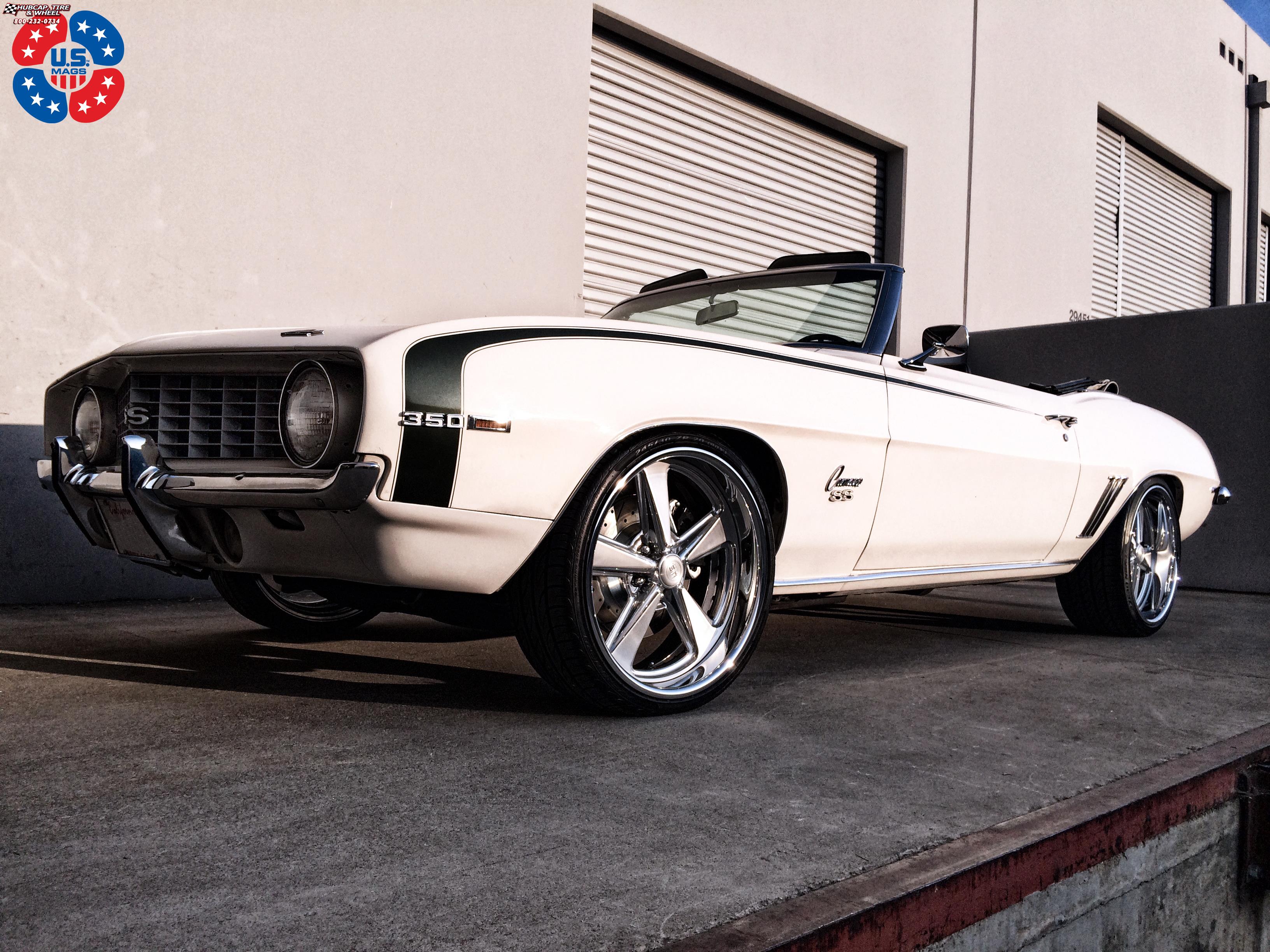 vehicle gallery/chevrolet camaro us mags bandit u418 20X9  Polished wheels and rims