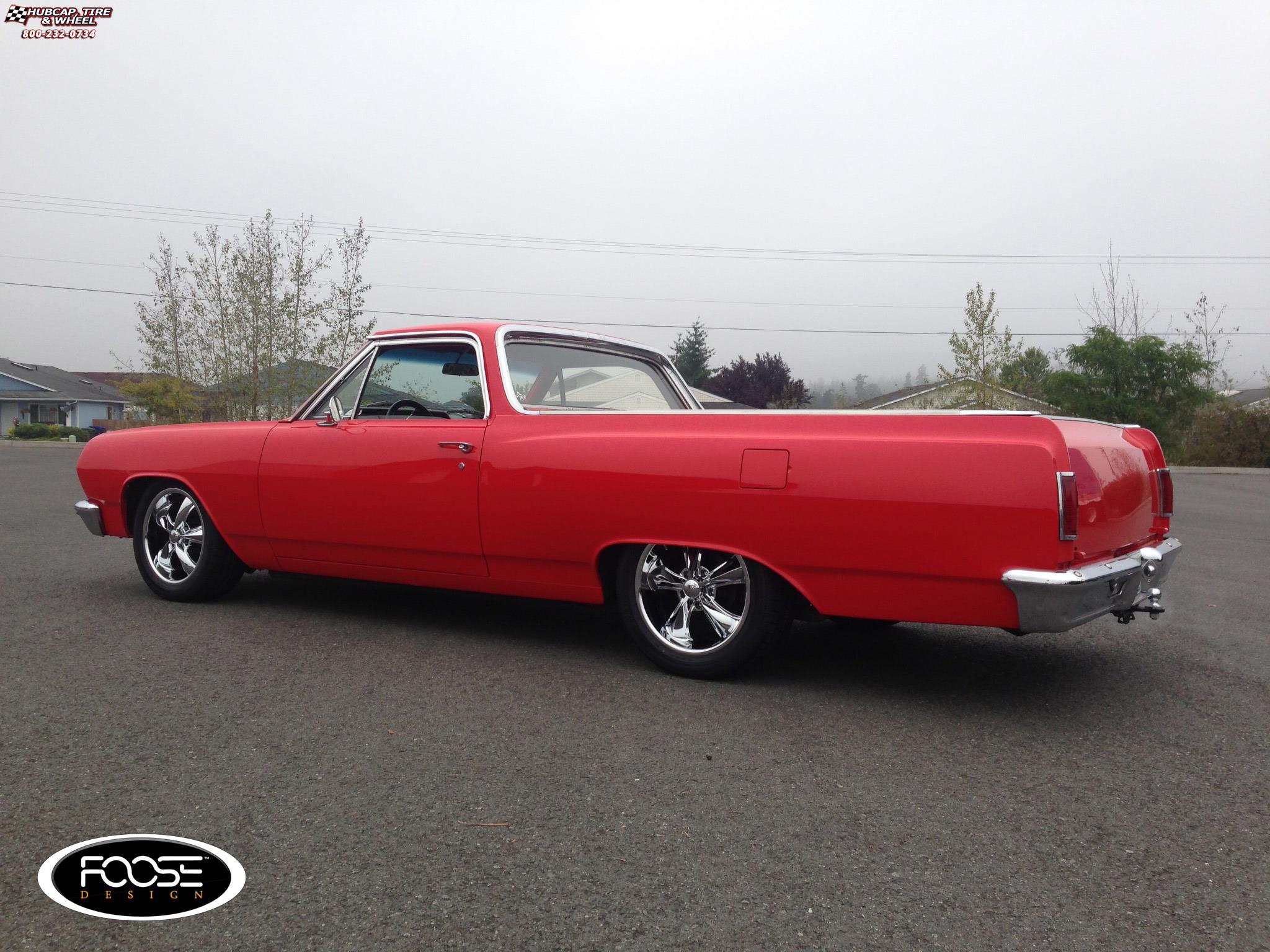 vehicle gallery/1965 chevrolet el camino foose legend f105 17X0  Chrome wheels and rims