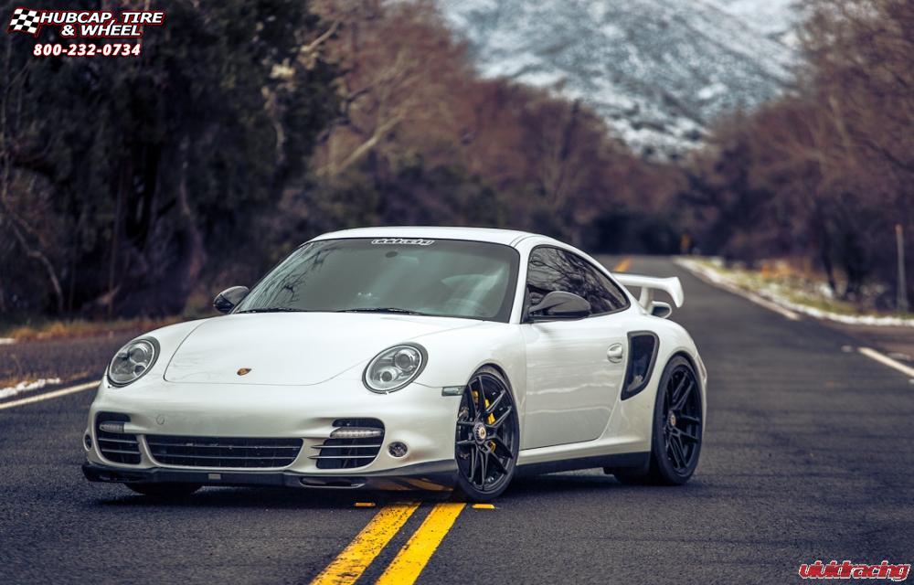 vehicle gallery/porsche turbo s niche targa 19x85  Gloss Black wheels and rims