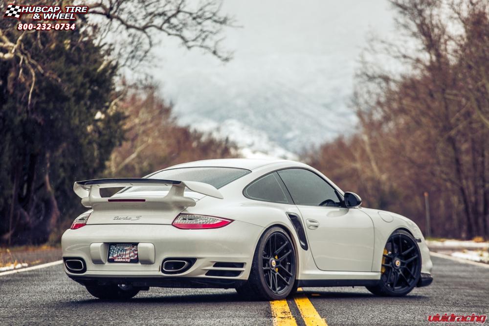 vehicle gallery/porsche turbo s niche targa 19x85  Gloss Black wheels and rims