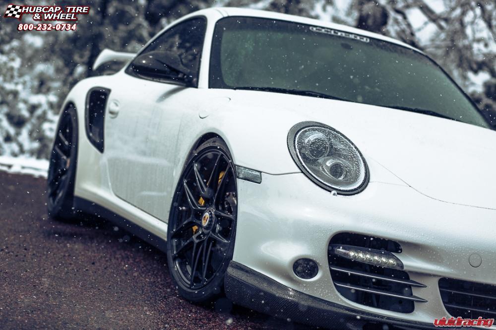 vehicle gallery/porsche turbo s niche targa 19x85  Gloss Black wheels and rims