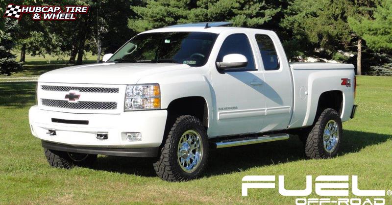 vehicle gallery/chevrolet silverado fuel throttle d512 0X0  Chrome wheels and rims