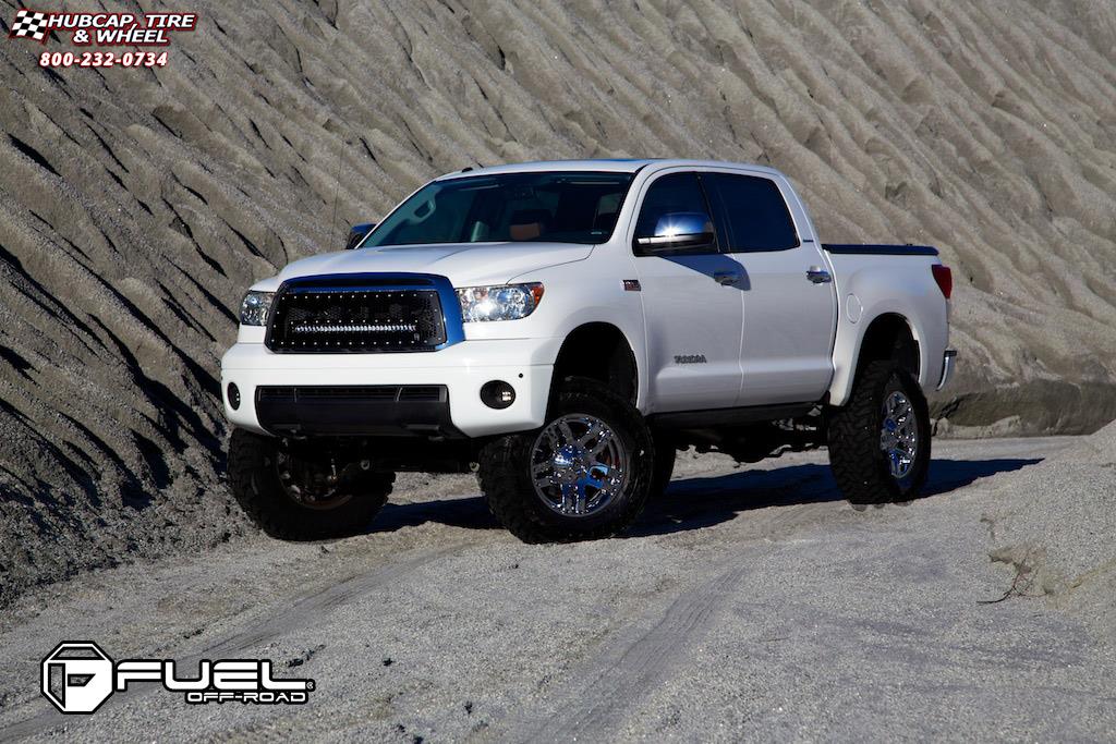 vehicle gallery/toyota tundra fuel pump d514 20X9  Chrome wheels and rims
