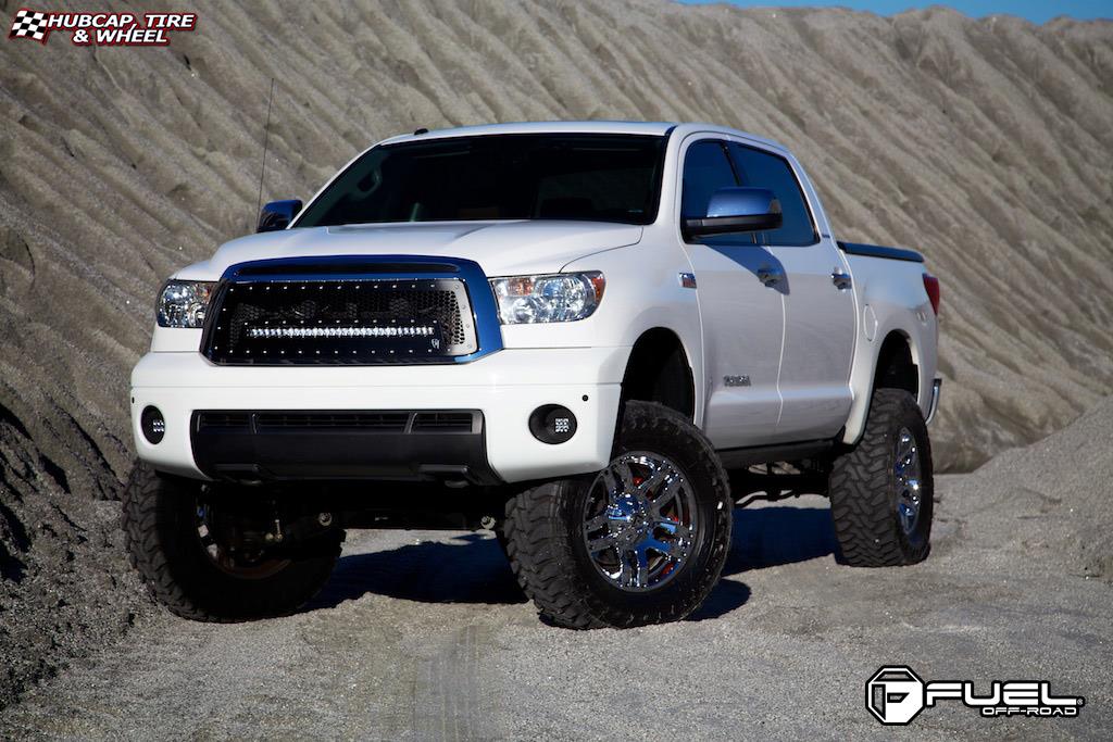 vehicle gallery/toyota tundra fuel pump d514 20X9  Chrome wheels and rims