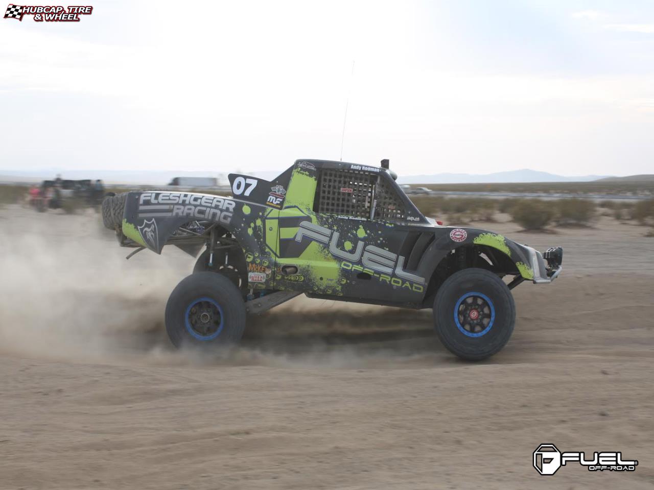 vehicle gallery/toyota tundra trophy truck fuel trophy forged d105 17X9  Custom wheels and rims