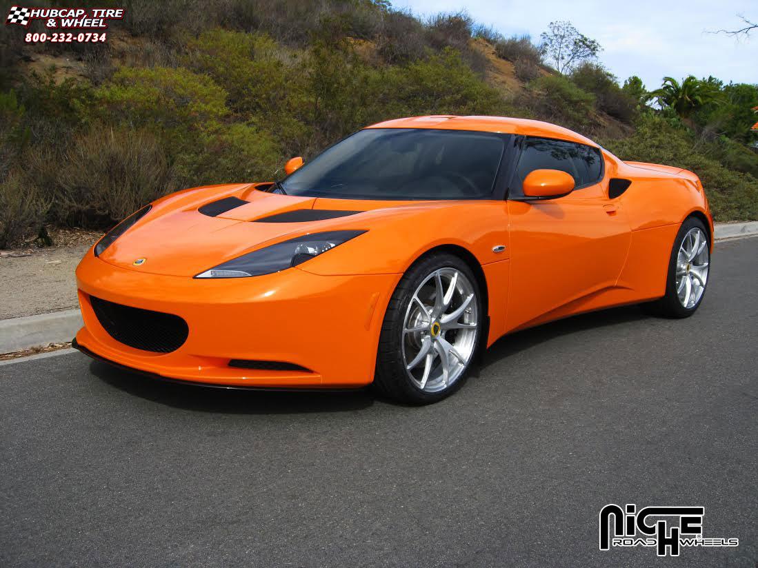 vehicle gallery/lotus evora niche stuttgart  Brushed wheels and rims