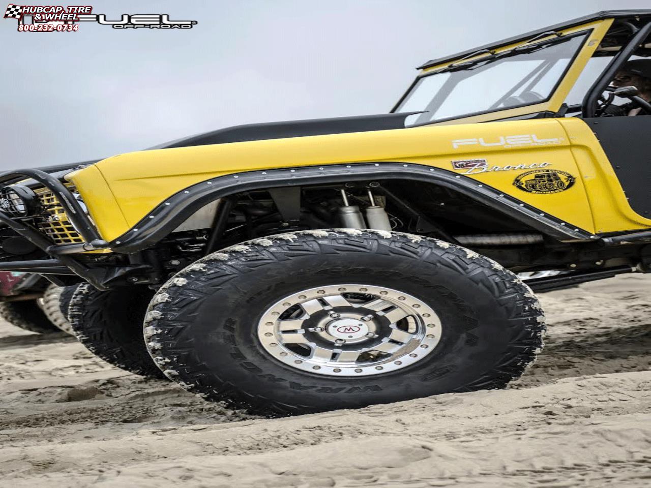 vehicle gallery/ford bronco fuel anza beadlock d116 0X0  Raw Machined wheels and rims