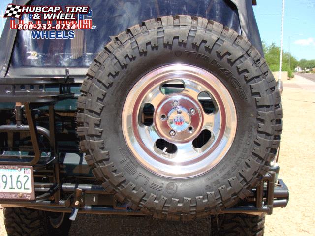 vehicle gallery/ford bronco us mags indy u101 truck 17X9  Polished wheels and rims