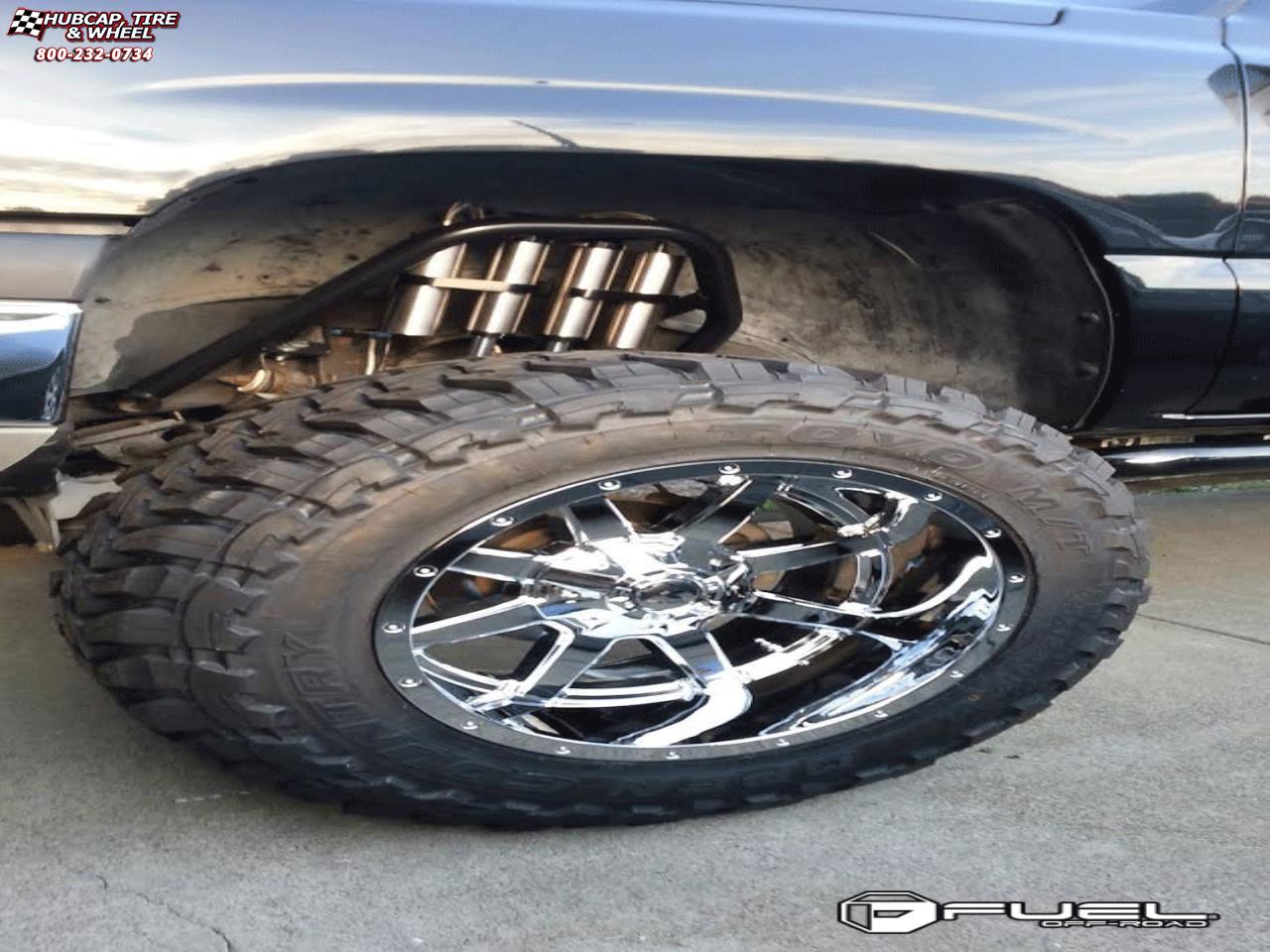 vehicle gallery/chevrolet silverado fuel maverick d536 0X0  Chrome wheels and rims