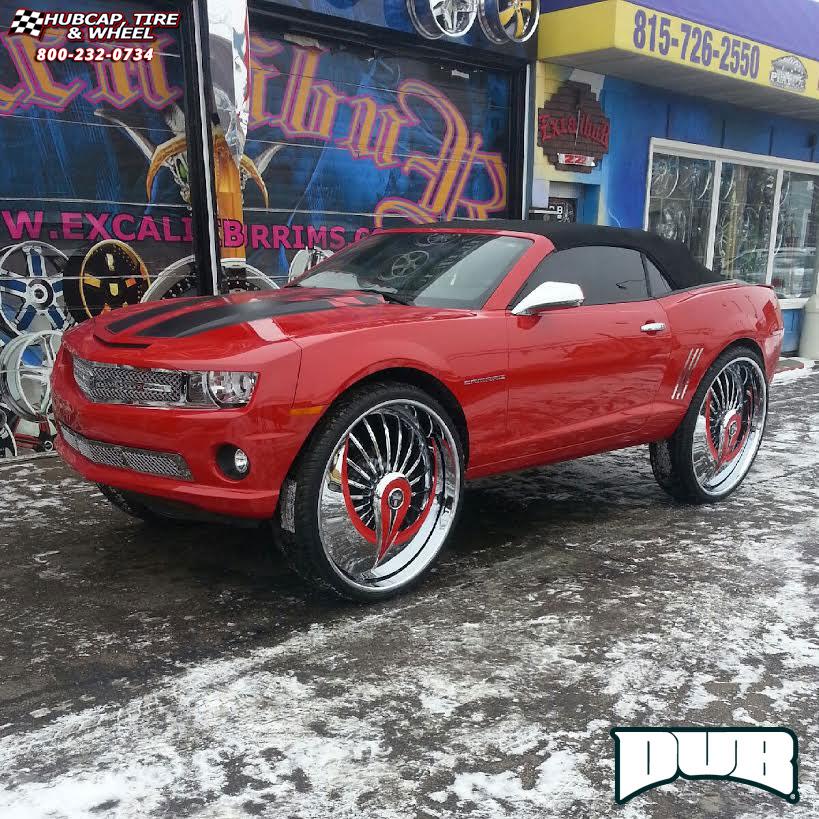vehicle gallery/chevrolet camaro dub s602 azzmacka  Chrome, Custom Finish Available wheels and rims