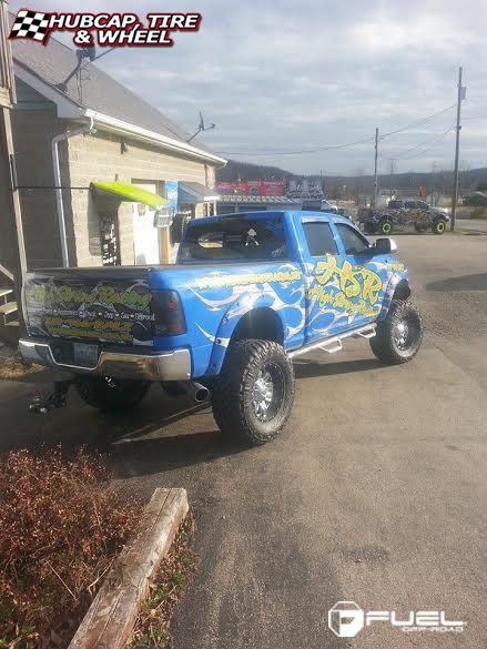 vehicle gallery/dodge ram fuel lethal d266 0X0  Chrome wheels and rims