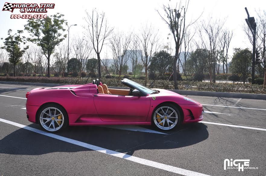 vehicle gallery/ferrari f430 niche misano  Brushed wheels and rims