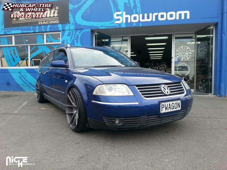 vehicle gallery/volkswagen passat niche targa m129  Anthracite wheels and rims