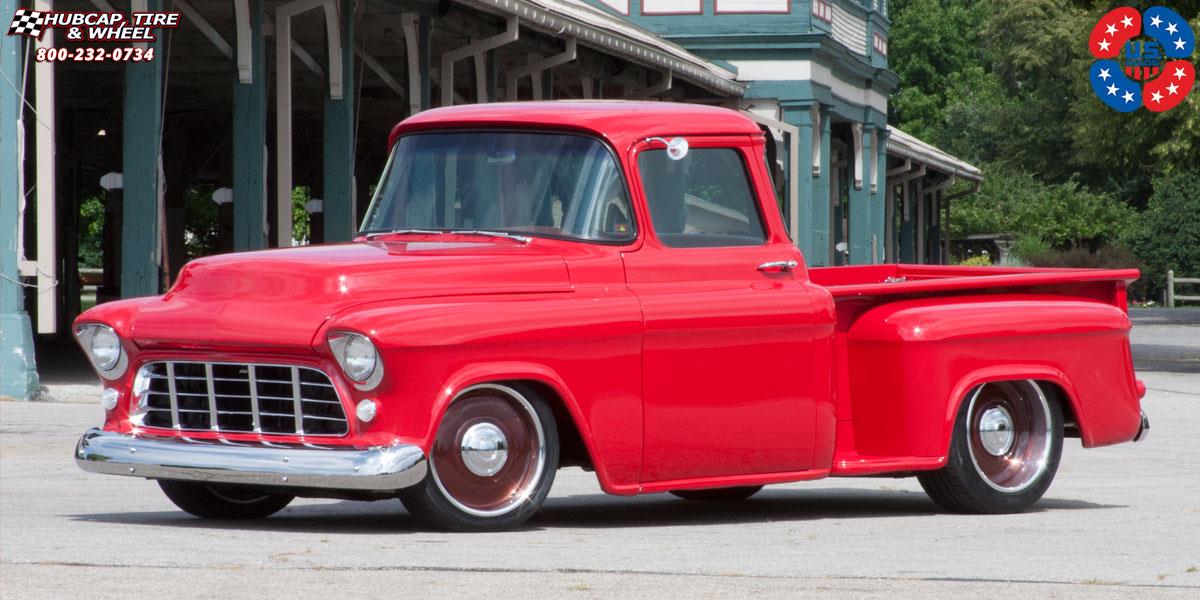 vehicle gallery/chevrolet pickup us mags plain jane u601 19X8  Gloss Grey wheels and rims