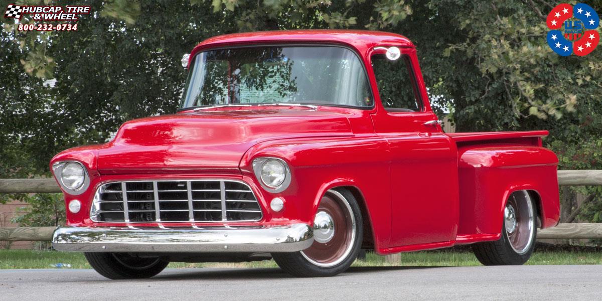 vehicle gallery/chevrolet pickup us mags plain jane u601 19X8  Gloss Grey wheels and rims