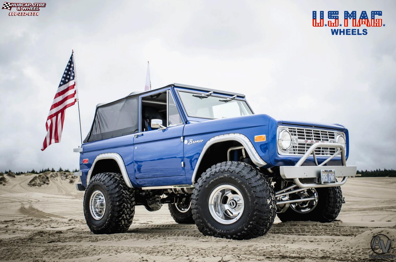 Ford Bronco US Mags Indy U101 Truck Polished 0 X 0