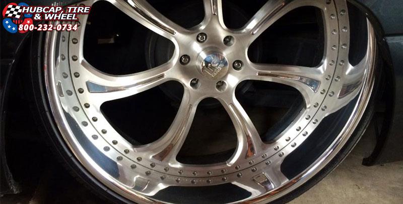 vehicle gallery/chevrolet silverado us mags el rey u459 26X9  Raw Polish w/ Hi Luster polish windows wheels and rims