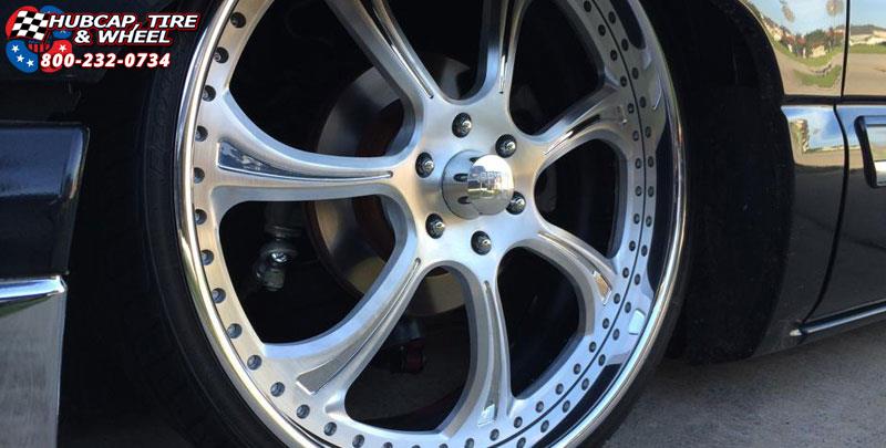 vehicle gallery/chevrolet silverado us mags el rey u459 26X9  Raw Polish w/ Hi Luster polish windows wheels and rims