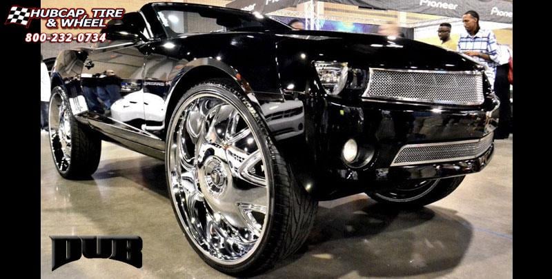 vehicle gallery/chevrolet camaro dub s750 bandito  Chrome wheels and rims