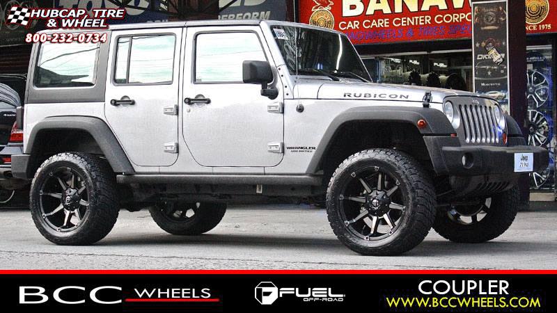 vehicle gallery/jeep wrangler fuel coupler d556 20X9  Black & Machined with Dark Tint wheels and rims