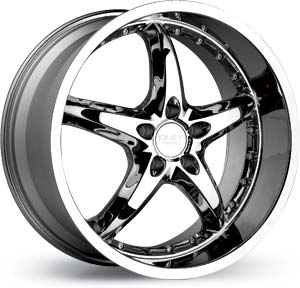 20x10 Ruff Racing R280 Chrome HPO