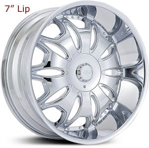 24x9.5 Effen Hustler Chrome MID