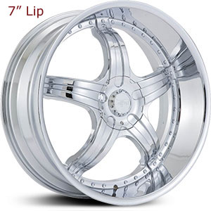 17x7.5 Effen L Diablo Chrome HPO
