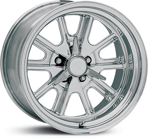 17x7 American Racing Hot Rod VN427 Shelby Cobra Polished REV